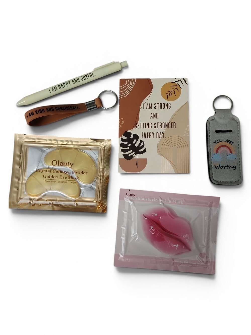 Women's Self Care Bundle Set - Gift Set For Women - Eye Mask Lip Mask Pen